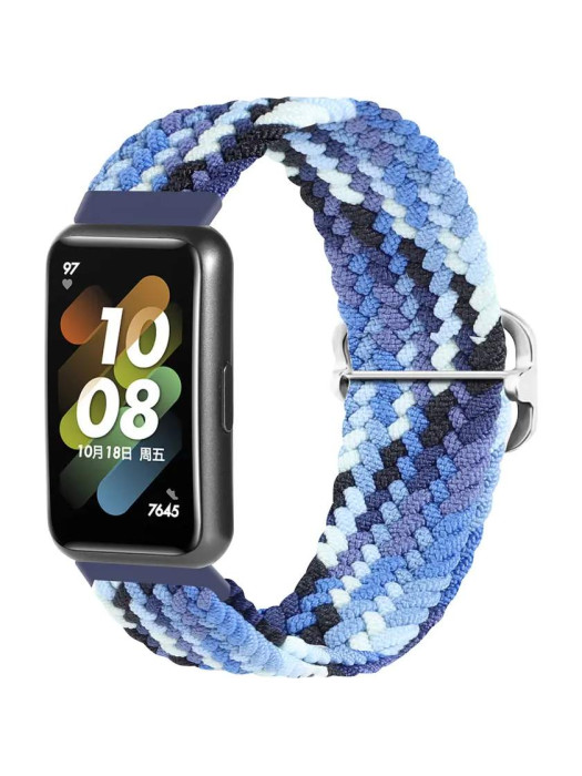 Ремешок из плетеного нейлона Rumi Wick для Huawei Band 7