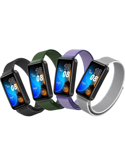 Нейлоновый ремешок Rumi Velcro для Huawei Band 8 / 9