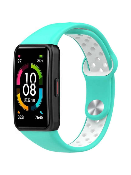 Силиконовый ремешок Rumi N-Style для Huawei Band 6, Honor Band 6