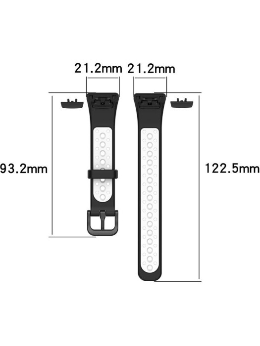 Силиконовый ремешок Rumi N-Style для Huawei Band 6, Honor Band 6