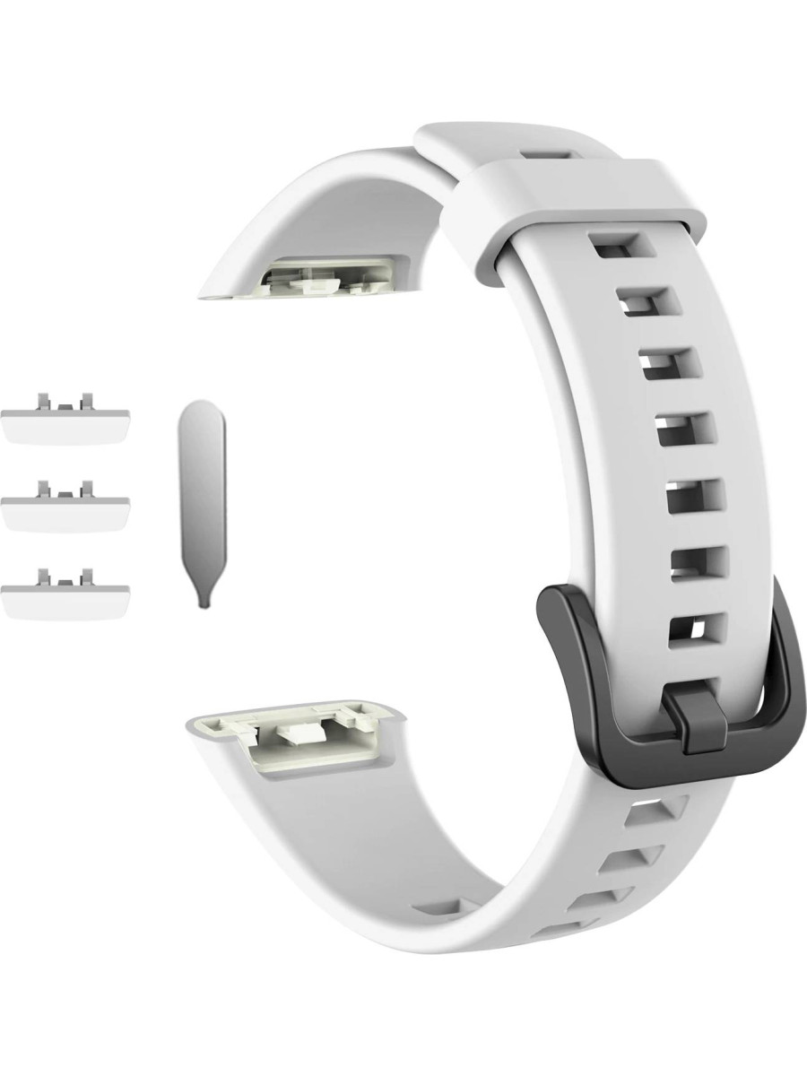 Силиконовый ремешок Rumi для Huawei Band 6, Honor Band 6