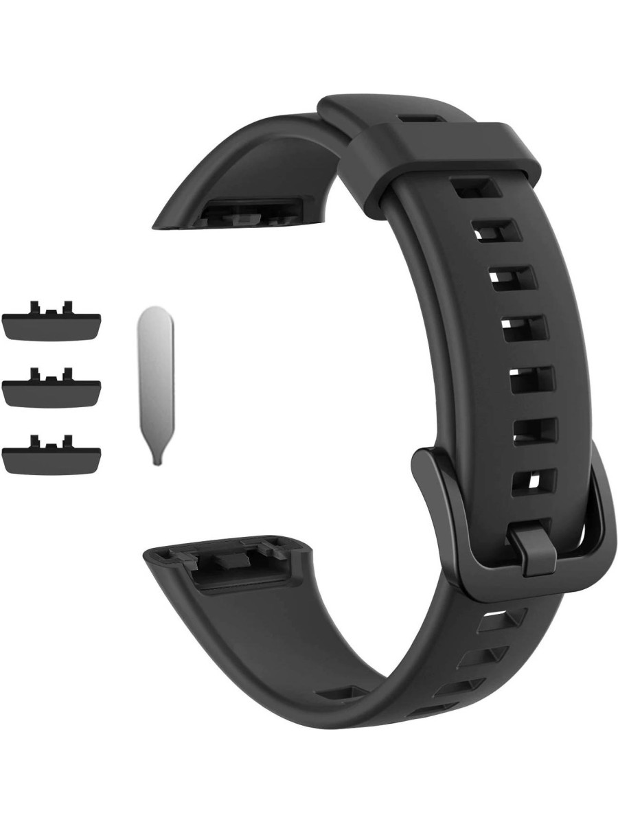 Силиконовый ремешок Rumi для Huawei Band 6, Honor Band 6