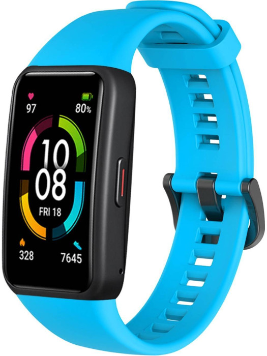 Силиконовый ремешок Rumi для Huawei Band 6, Honor Band 6