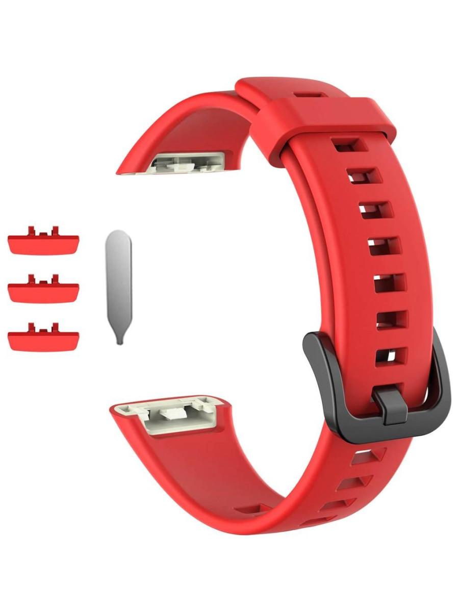 Силиконовый ремешок Rumi для Huawei Band 6, Honor Band 6