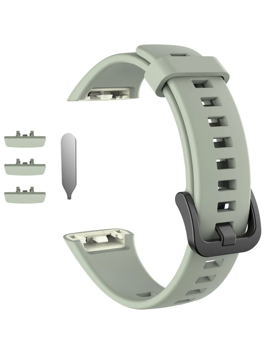 Силиконовый ремешок Rumi для Huawei Band 6, Honor Band 6