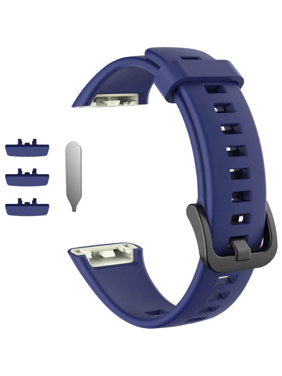 Силиконовый ремешок Rumi для Huawei Band 6, Honor Band 6