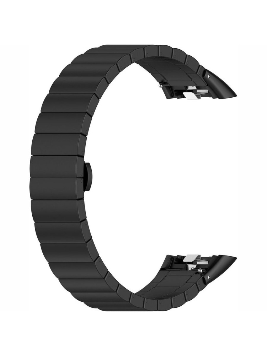 Металлический блочный браслет Rumi Snake для Huawei Band 6, Honor Band 6