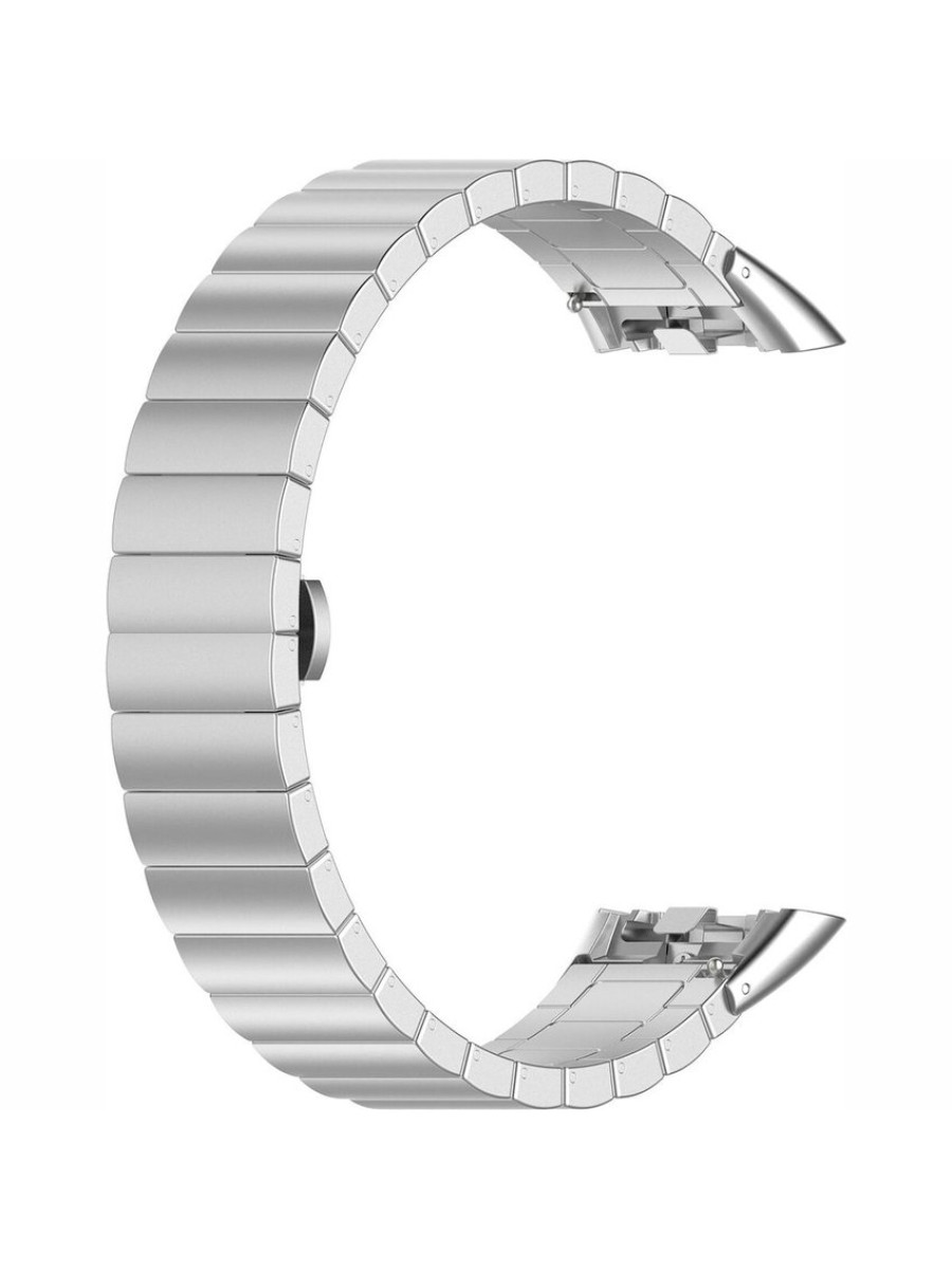 Металлический блочный браслет Rumi Snake для Huawei Band 6, Honor Band 6