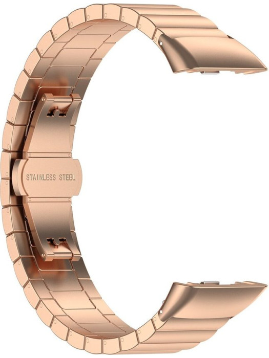 Металлический блочный браслет Rumi Snake для Huawei Band 6, Honor Band 6