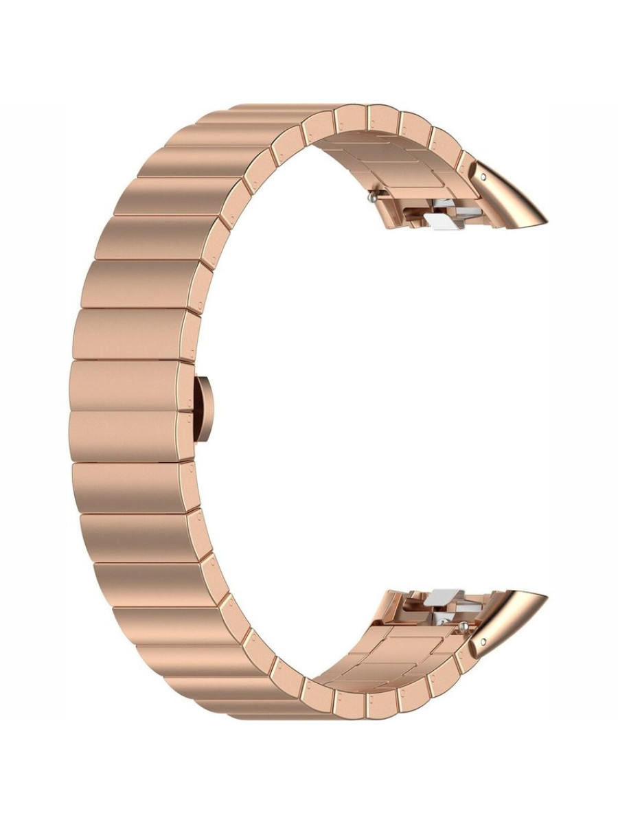 Металлический блочный браслет Rumi Snake для Huawei Band 6, Honor Band 6