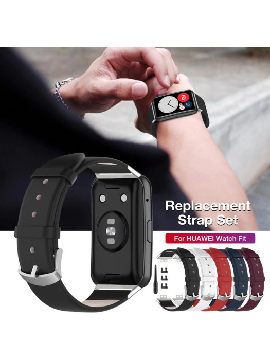 Кожаный ремешок Rumi для Huawei Watch Fit / Fit Elegant