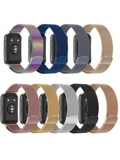 Металлический браслет Rumi Milanese loop для Huawei Watch Fit / Fit Elegant