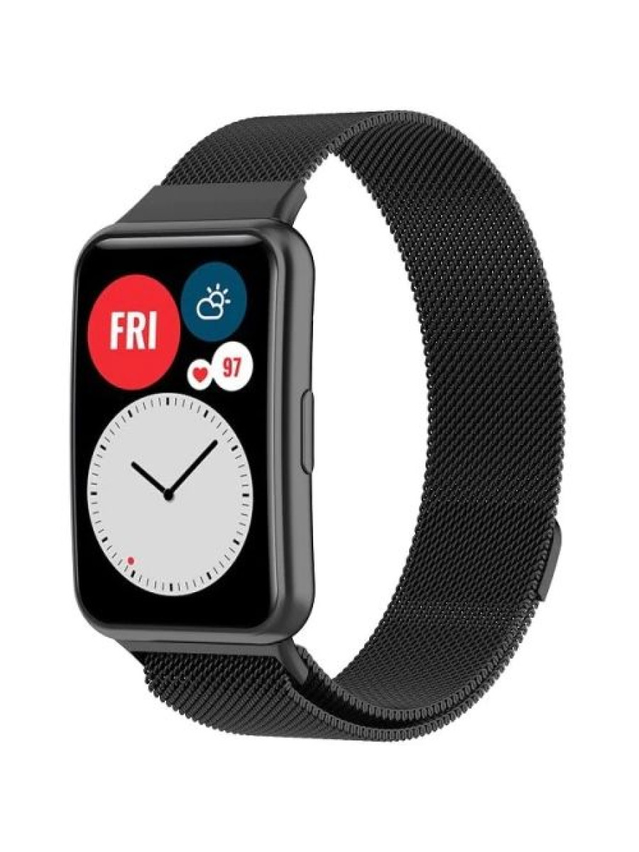 Металлический браслет Rumi Milanese loop для Huawei Watch Fit / Fit Elegant