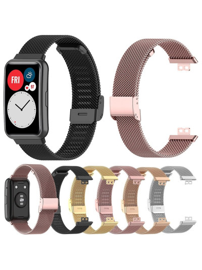 Металлический браслет Rumi Mesh для Huawei Watch Fit / Fit Elegant