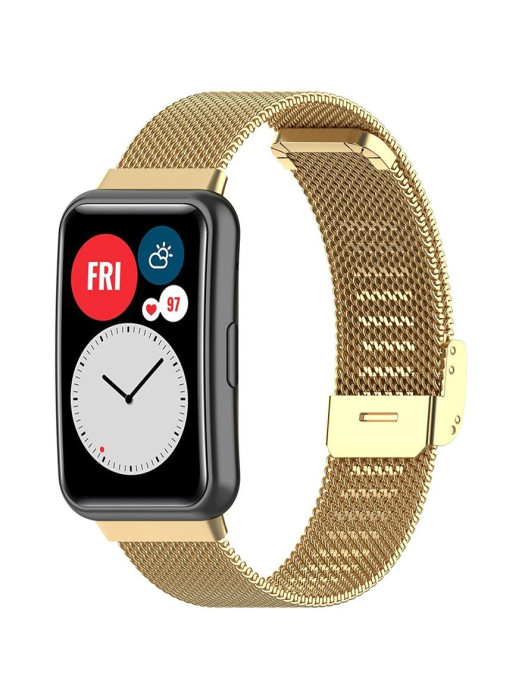 Металлический браслет Rumi Mesh для Huawei Watch Fit / Fit Elegant