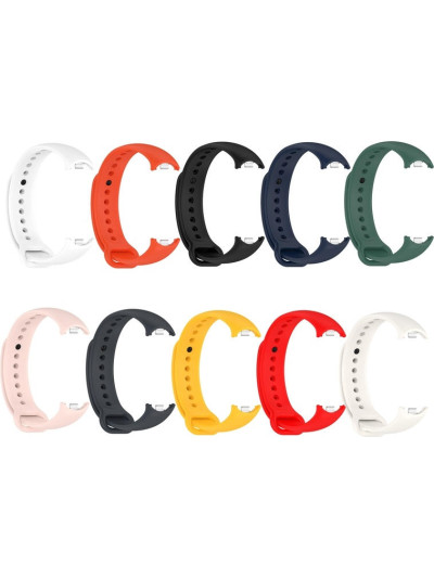 Силиконовый ремешок Rumi Metalfix для Xiaomi Smart Band 8