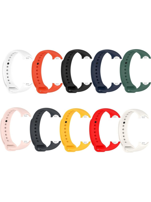 Силиконовый ремешок Rumi Metalfix для Xiaomi Smart Band 8