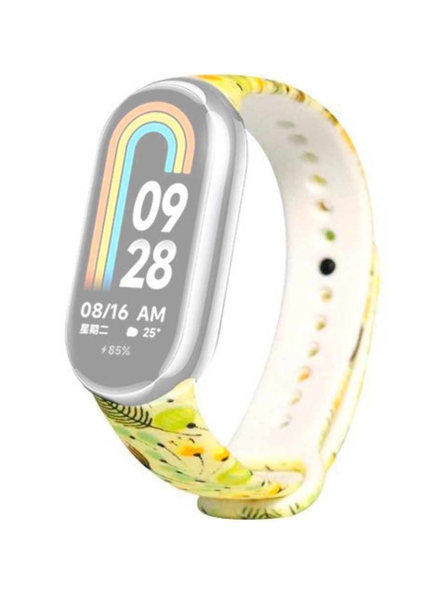 Силиконовый ремешок Rumi для Xiaomi Smart Band 8