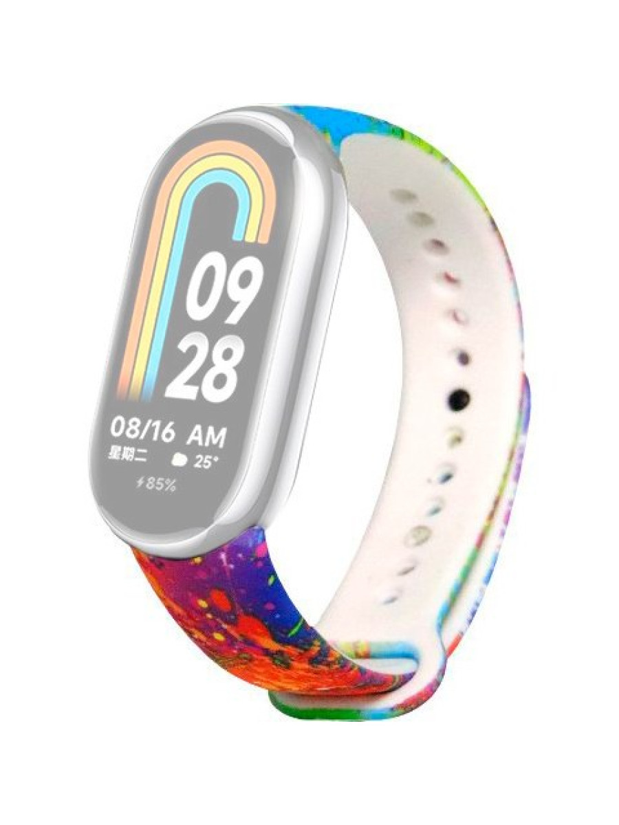 Силиконовый ремешок Rumi для Xiaomi Smart Band 8