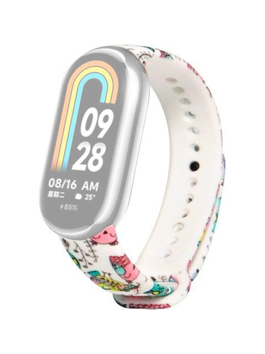 Силиконовый ремешок Rumi для Xiaomi Smart Band 8