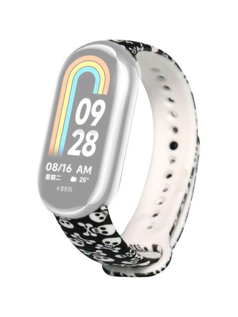 Силиконовый ремешок Rumi для Xiaomi Smart Band 8