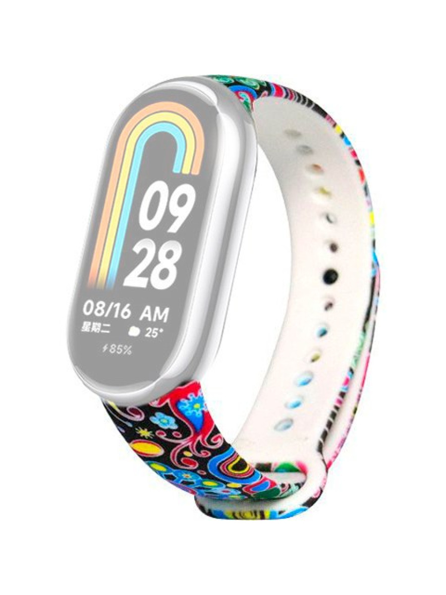 Силиконовый ремешок Rumi для Xiaomi Smart Band 8