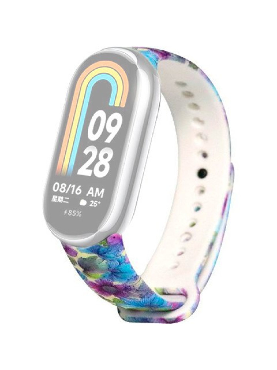 Силиконовый ремешок Rumi для Xiaomi Smart Band 8