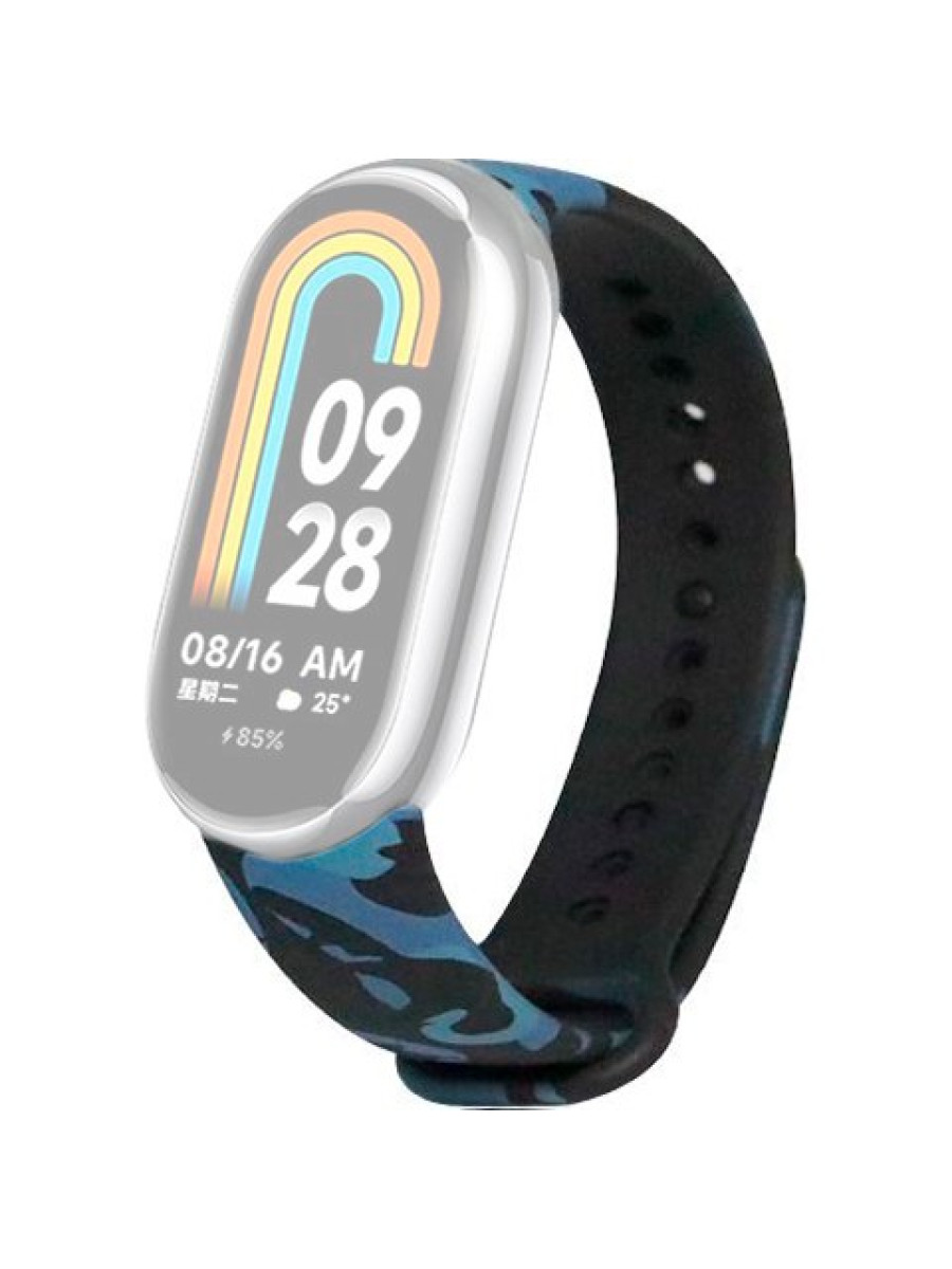 Силиконовый ремешок Rumi для Xiaomi Smart Band 8