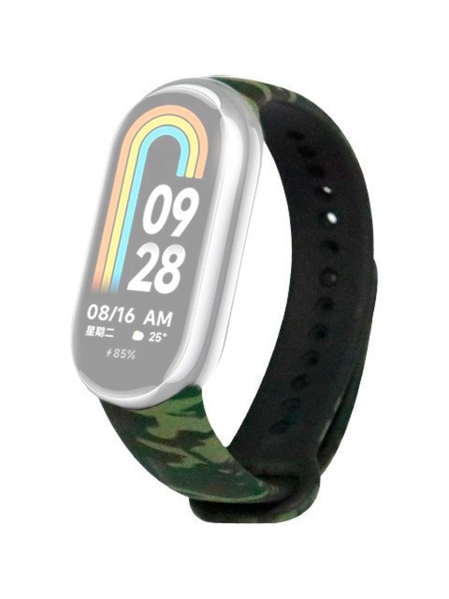 Силиконовый ремешок Rumi для Xiaomi Smart Band 8