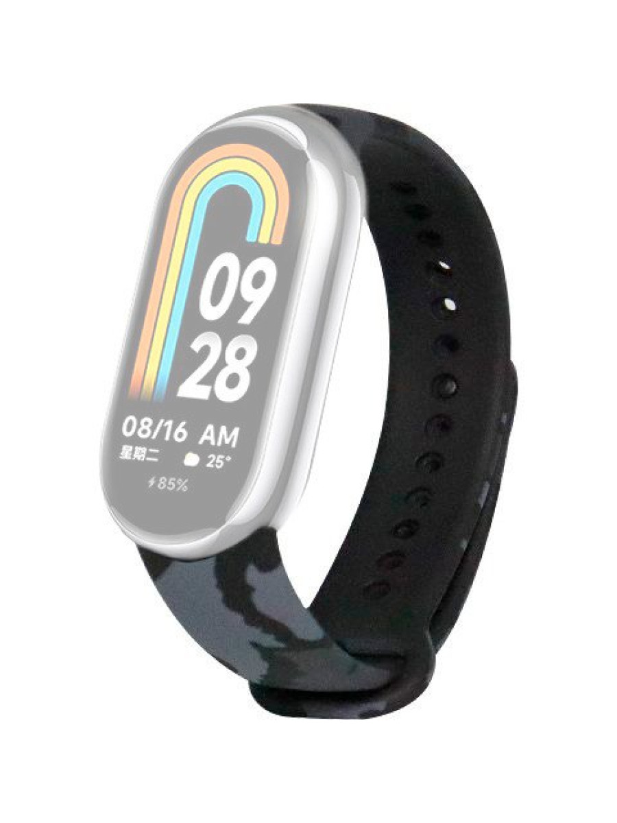 Силиконовый ремешок Rumi для Xiaomi Smart Band 8