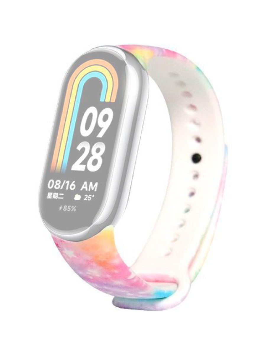 Силиконовый ремешок Rumi для Xiaomi Smart Band 8