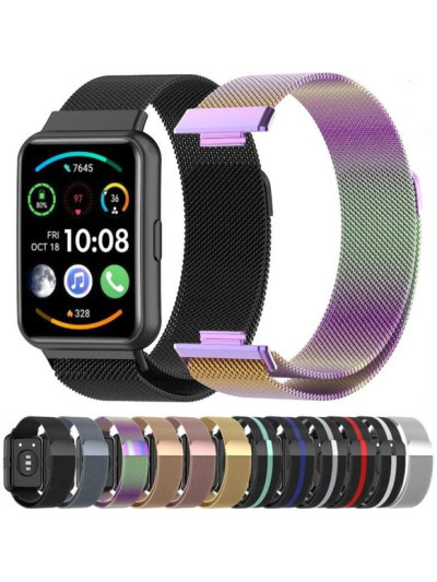 Металлический браслет Rumi Milanese loop для Huawei Watch Fit 2