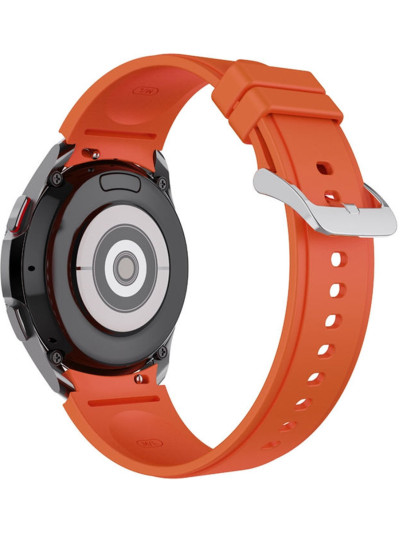 Силиконовый ремешок Rumi Classic для Galaxy Watch 4, 5, 6, 7, FE Тлеющие угли