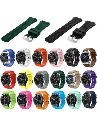 Силиконовый ремешок Rumi Gear S3