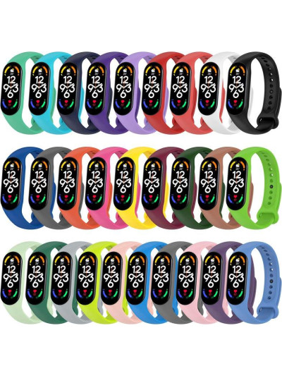 Силиконовый ремешок Rumi для Xiaomi Smart Band 7