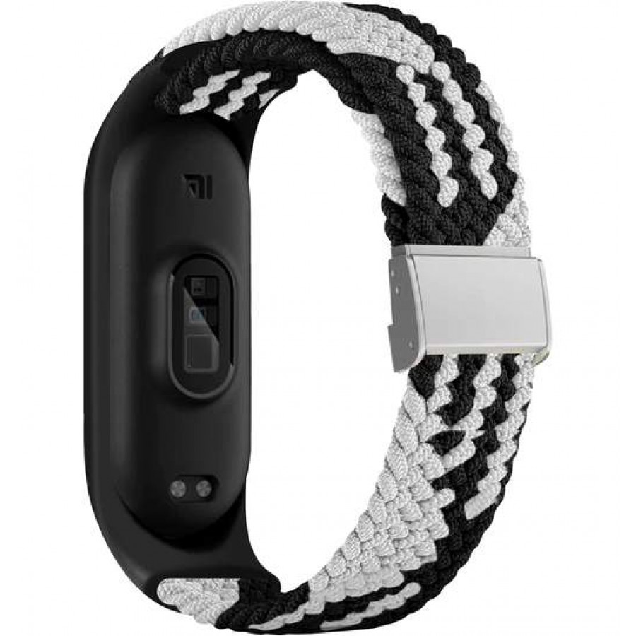 Нейлоновый плетеный ремешок Rumi Wick для Xiaomi Smart Band 3 / 4 / 5 / 6 / 7