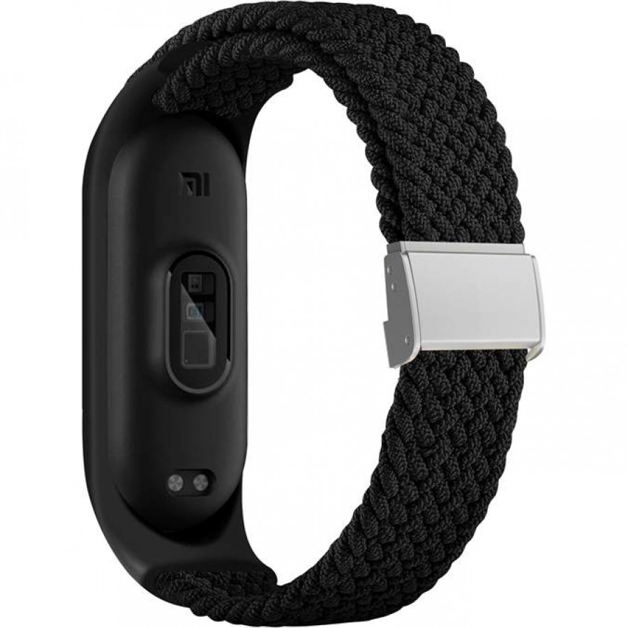 Нейлоновый плетеный ремешок Rumi Wick для Xiaomi Smart Band 3 / 4 / 5 / 6 / 7